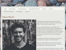 Tablet Screenshot of martinwilks.org